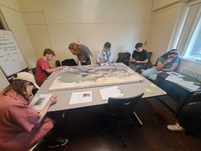 Erin Peters NYC students working