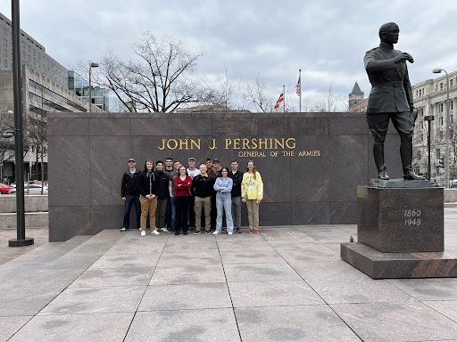 App State ROTC Cadets in DC