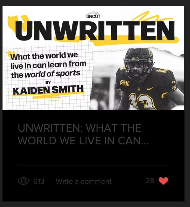 Uncut Boone article Kaiden Smith