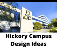 Interior Design Students created stunning concepts for the new Hickory campus