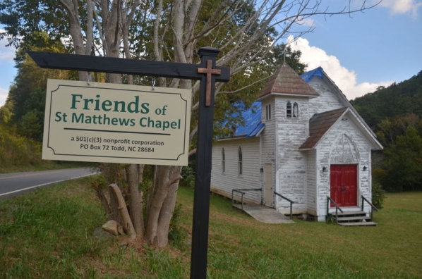 St. Matthews Chapel in Todd, NC