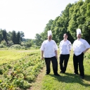 Chefs visit farm