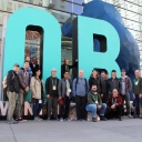 Students at the Outdoor Retail Market