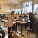 IDEX students working