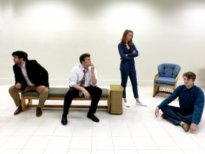 Students rehearse