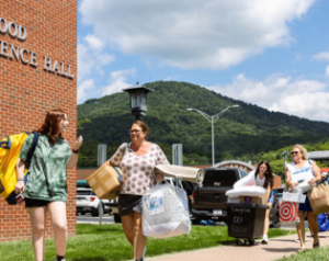 College students move in for fall 2024