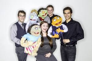 The cast of "Avenue Q"