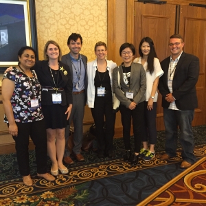 Communication faculty at the AEJMC conference