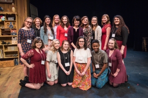 App State students with Beth Leavel