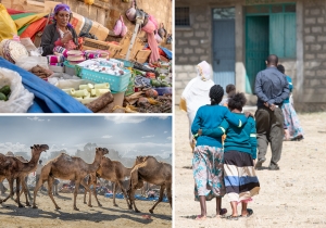 Photo collage of Ethiopia