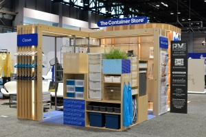 The pop up shop Appalachian students designed for The Container Store 