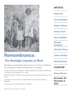 Poster for "Remembrance"