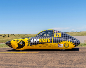 App State solar vehicle team takes 2nd place in 2022 American Solar Challenge