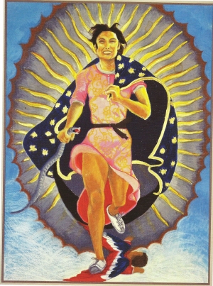 Yolanda Lopez, Portrait of the Artist as the Virgin of Guadalupe,1978.