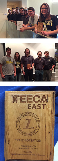 Students Place in TEECA East Conference Competition
