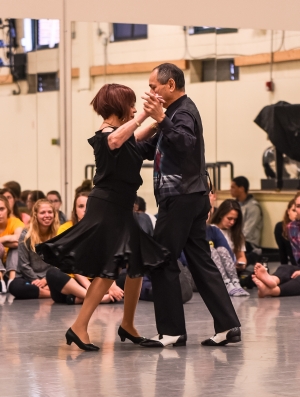 Sandi Finci Solomon and partner Tony Luis