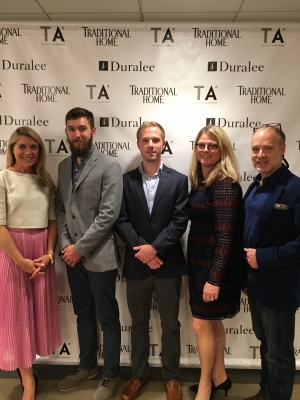 Tori Mellot (Competition Juror and Traditional Home Magazine Contributing Editor), Ben Bridges (2nd Place), John Barton (3rd Place),Jill Waage (Traditional Home Magazine Editor-in-Chief), Brian F. Davies (Applied Design Chair).