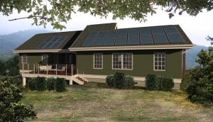 Rendering of the student design